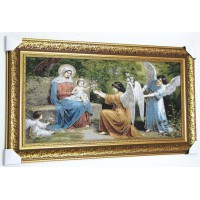 Марія з Ісусом та ангели (101*53 см.)