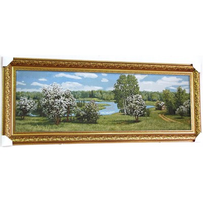 Гобеленова картина в рамі Літній пейзаж 172х69см