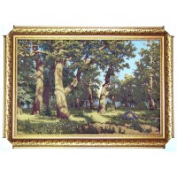 Гобеленова картина в рамі Дубова роща 115х76см