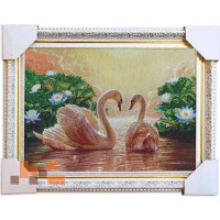 гобеленова картина Сонячні лебеді