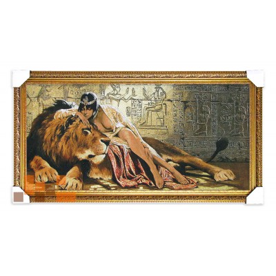 Клеопатра і лев люрекс (107*57 см.)