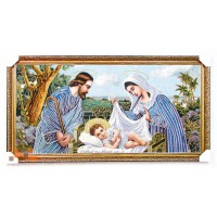 Гобеленова картина Свята сім'я з Ісусом 135х75 см
