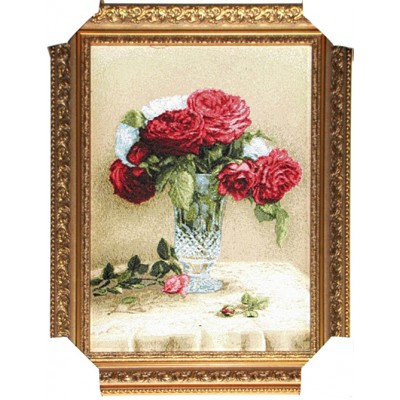 Гобіленова картина Червоні троянди