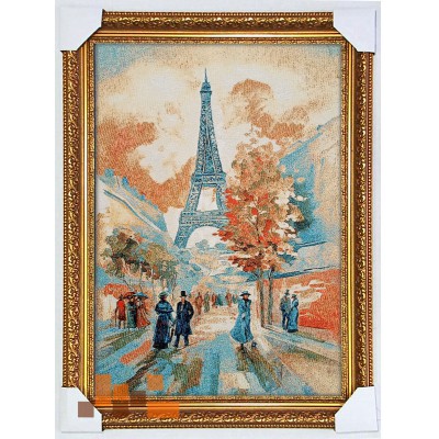 гобелен Париж Ейфелева башта романтика картина