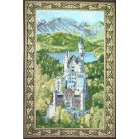 Велика картина замок Нойшванштайн 117х159см