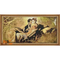 Гобеленова картина Пара закоханих люрекс