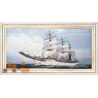 Гобеленова картина Корабль 95х54см