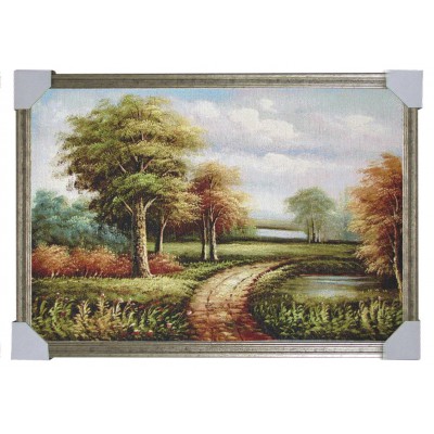 Гобеленова картина Лугова доріжка біля озер Б093