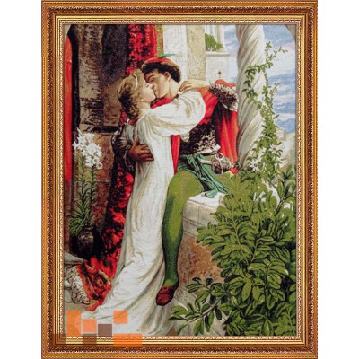 Гобеленова картина Ромео і Джульєтта 77х100см
