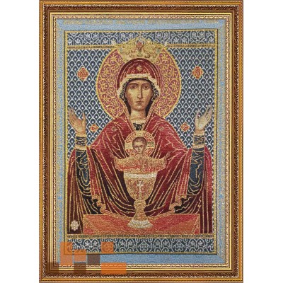 Ікона Пресвятої Богородиці Неупиваєма Чаша з люрексом 36х47см