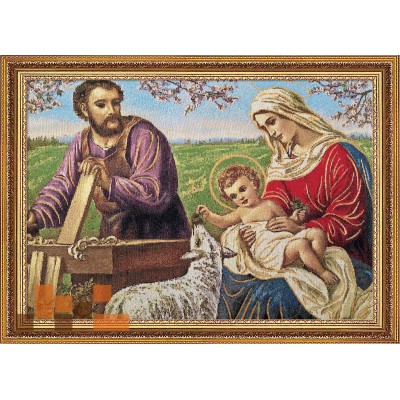 Гобеленова картина Ісус народився 36х48см