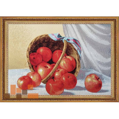 Гобеленова картина Корзина з яблуками Щедрий дім 49х39см